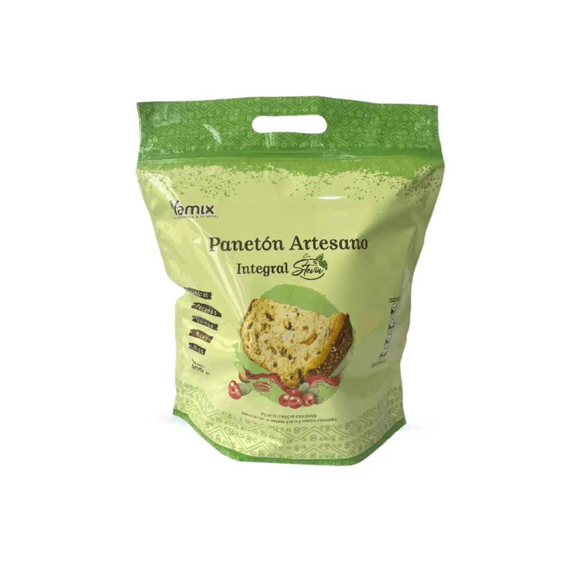 Panetón con Stevia 900gr Yamix