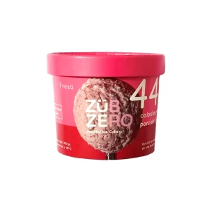 Helado En Crema Sabor a Fresa 500gr Zubzero