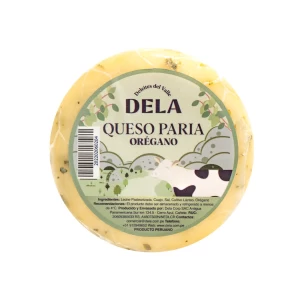 Queso Paria C/Oregano 300gr Dela
