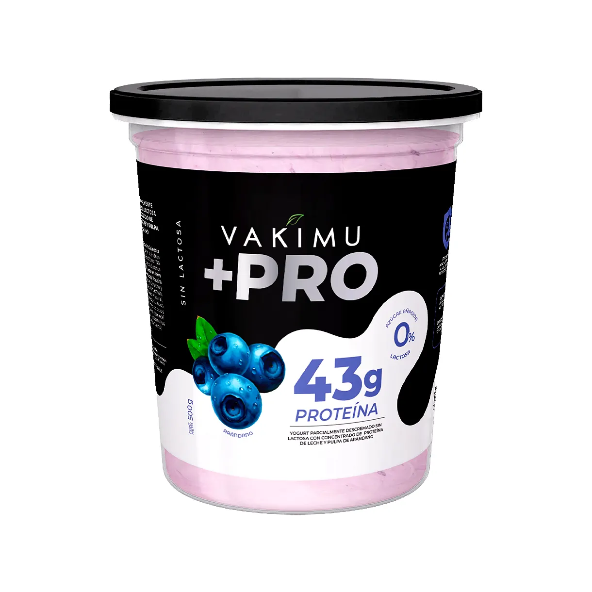Yogurt Pro Arandano 500gr Vakimu