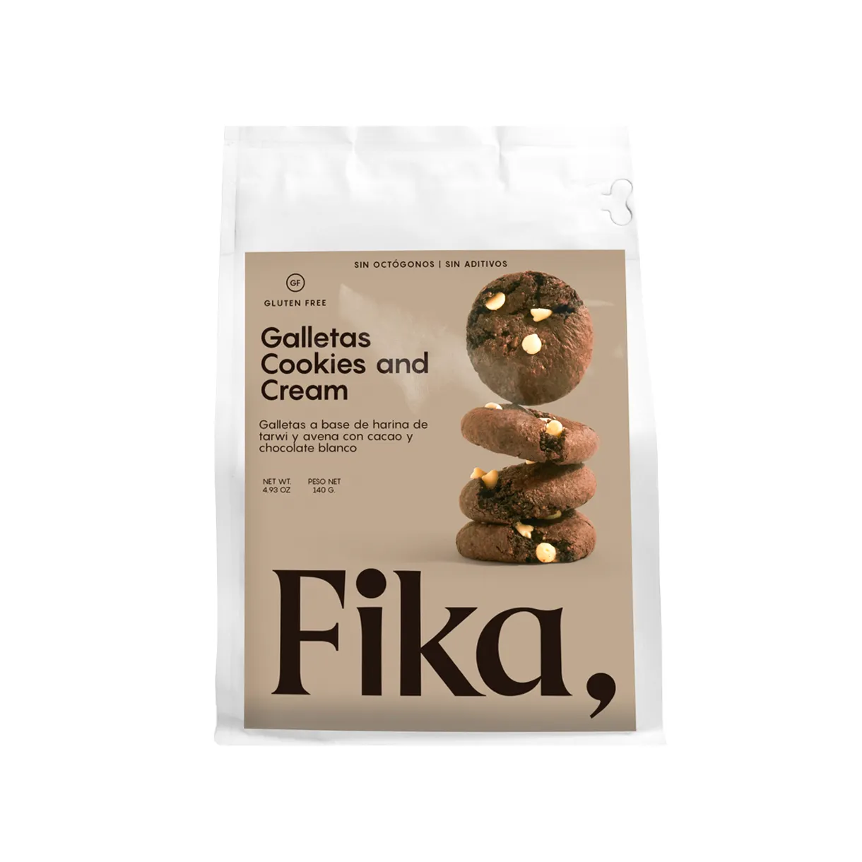 Galletas Cookies and Cream 140gr Fika