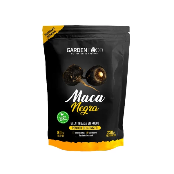 Harina de Maca Negra 250gr GardenFood