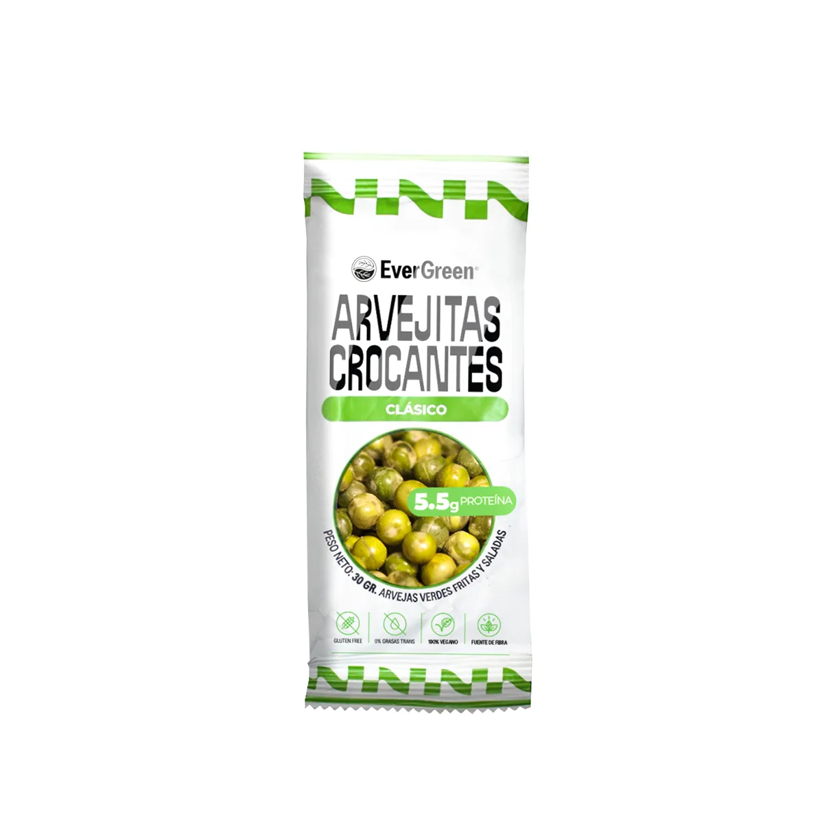 Arvejitas Crocantes 30gr EverGreen