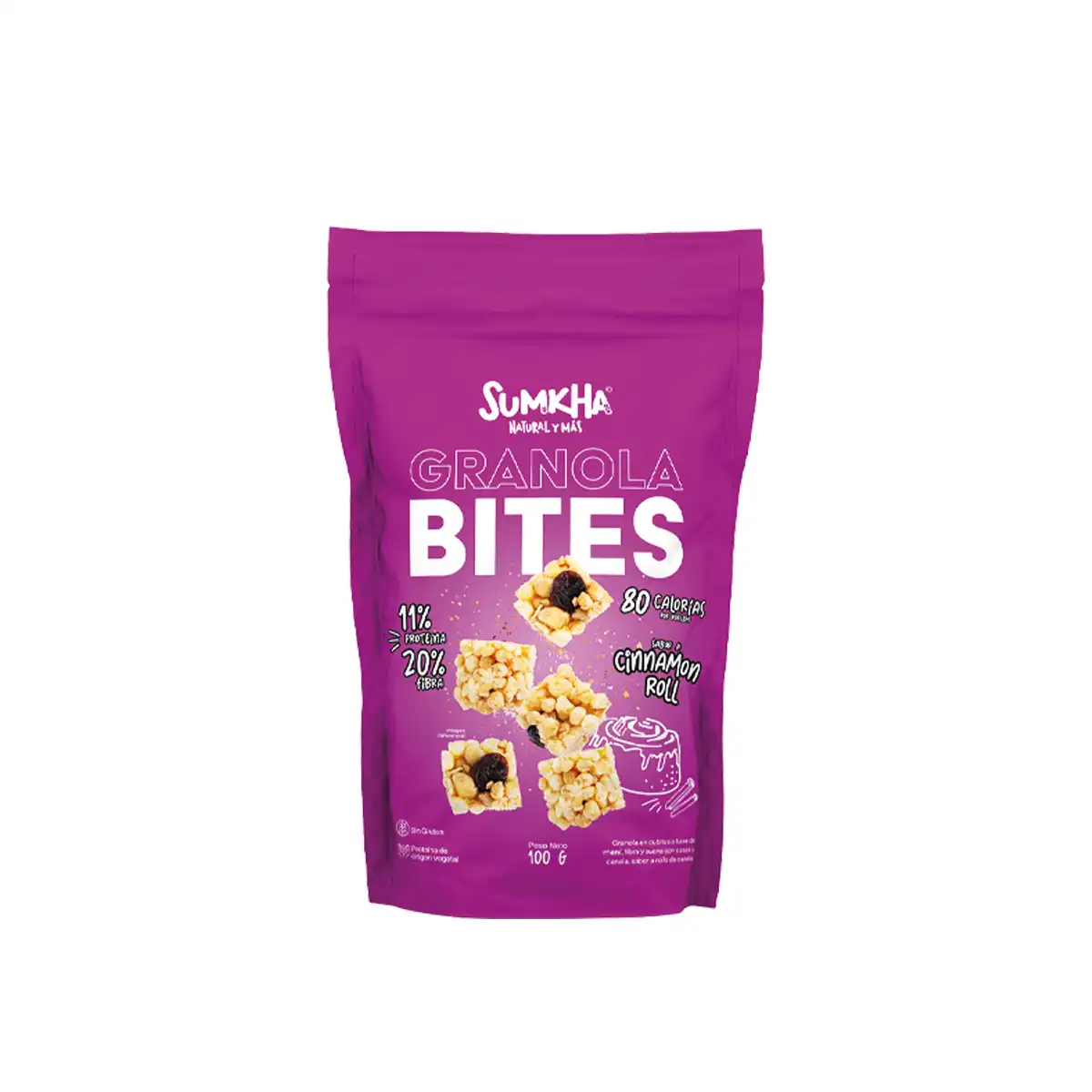 Granola de Cinamon Roll 100gr Sumkha