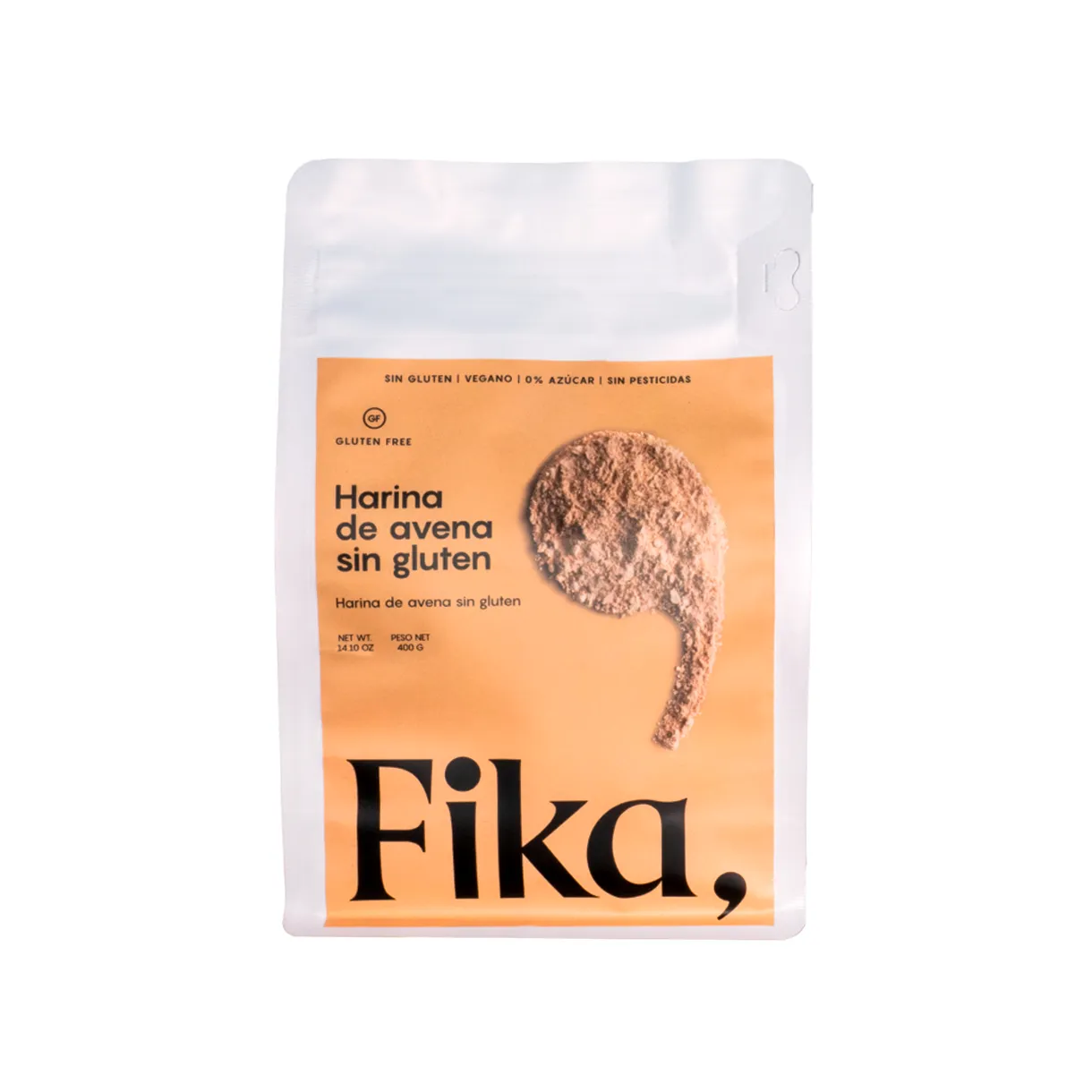 Harina de avena 400gr Fika