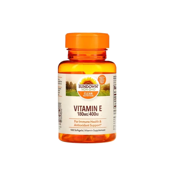 Vitamin E 100Softgels SunDown
