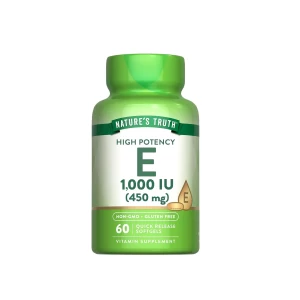 Vitamina E 60softgels NaturesTruth