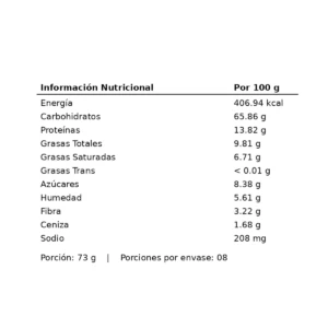 Galleta de Coco 73gr Biosunqu - Imagen 3