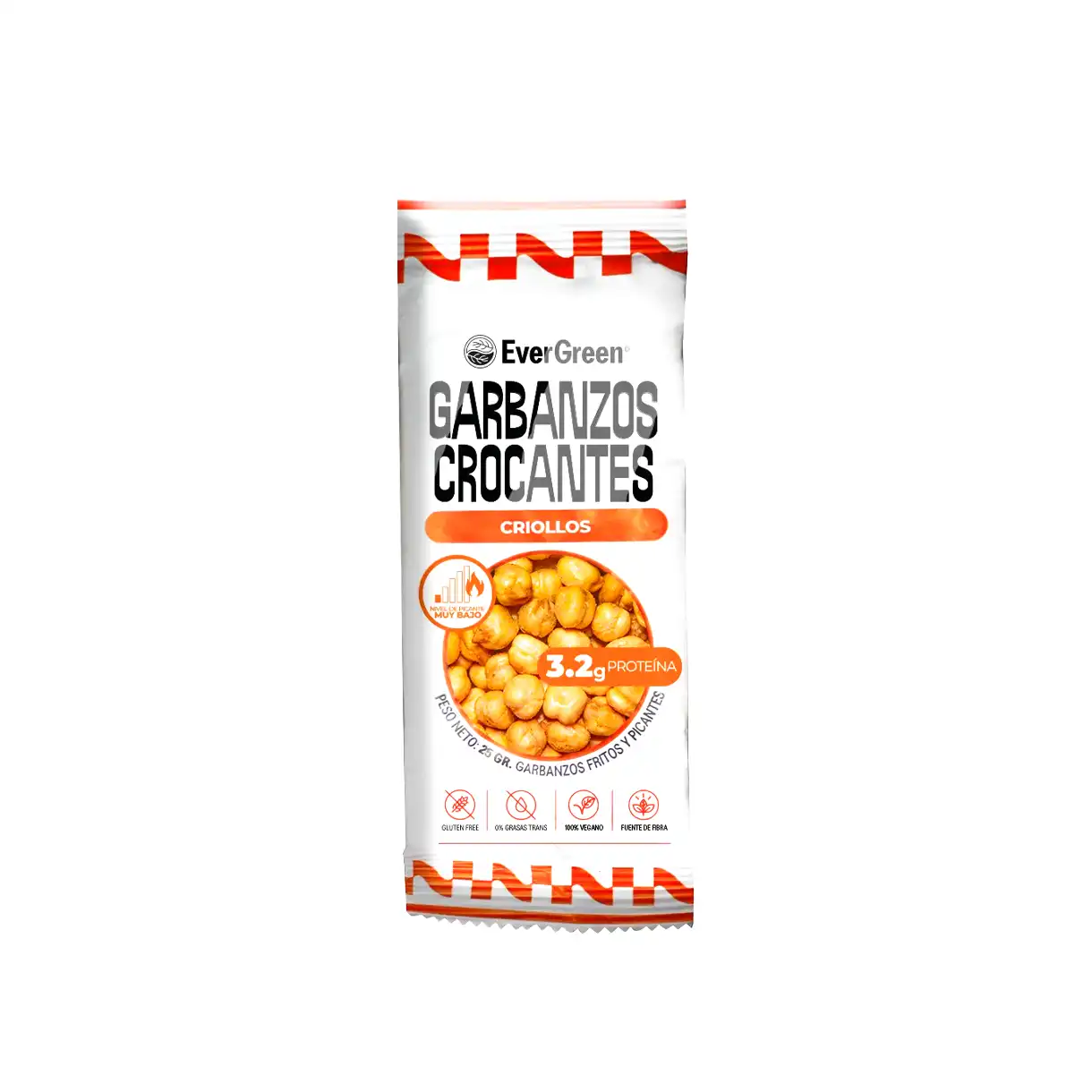 Garbanzos Picante 25gr EverGreen