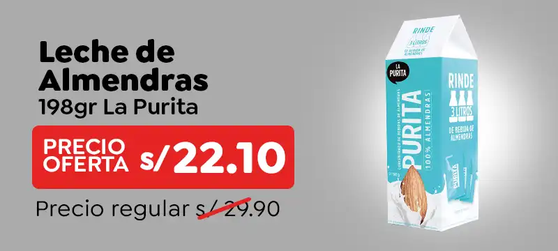 leche almendra