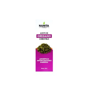 Aceite de Oregano Comestible 30ml Nanita