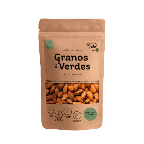 Almendras 70gr GranosyVerdes