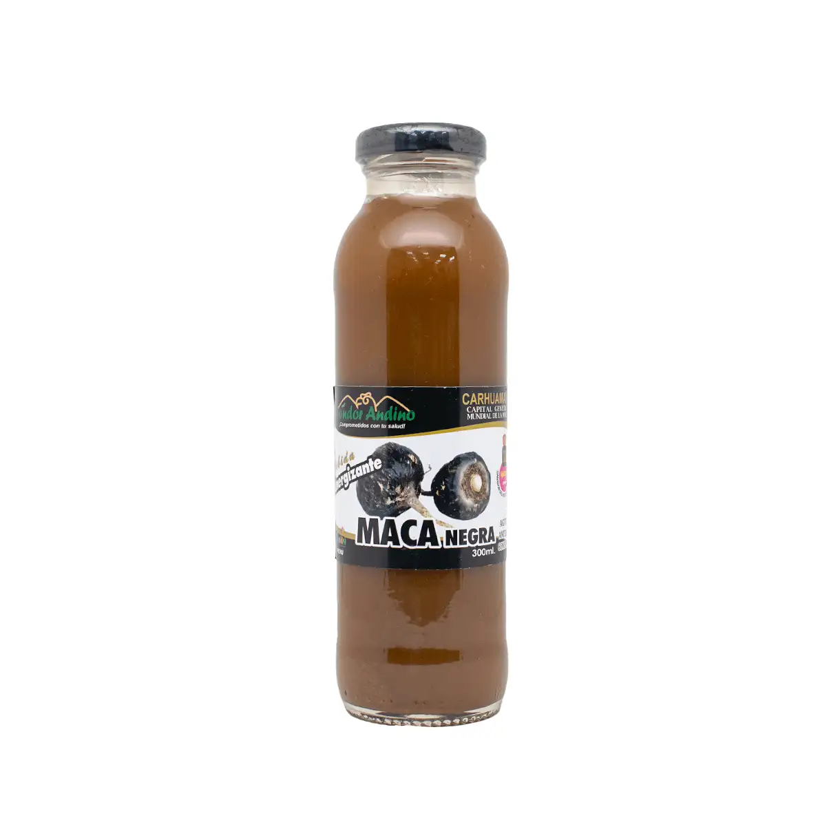 Bebida de Maca Negra 300ml CondorAndino