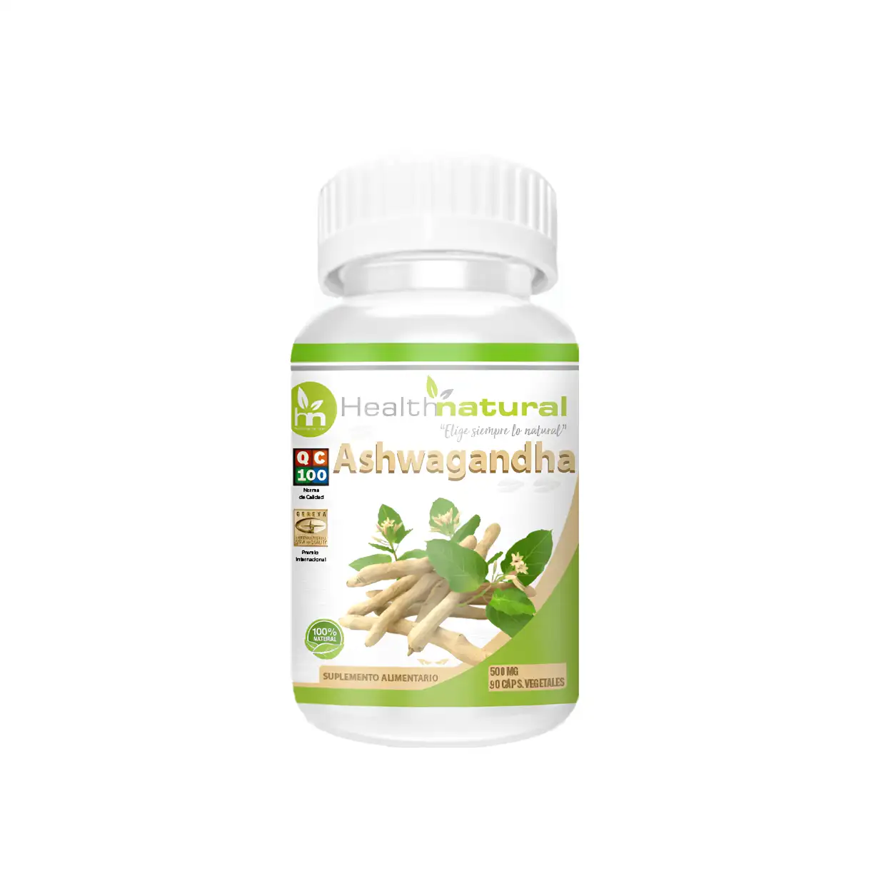 Capsulas de Ashwagandha 90caps HealthNatural