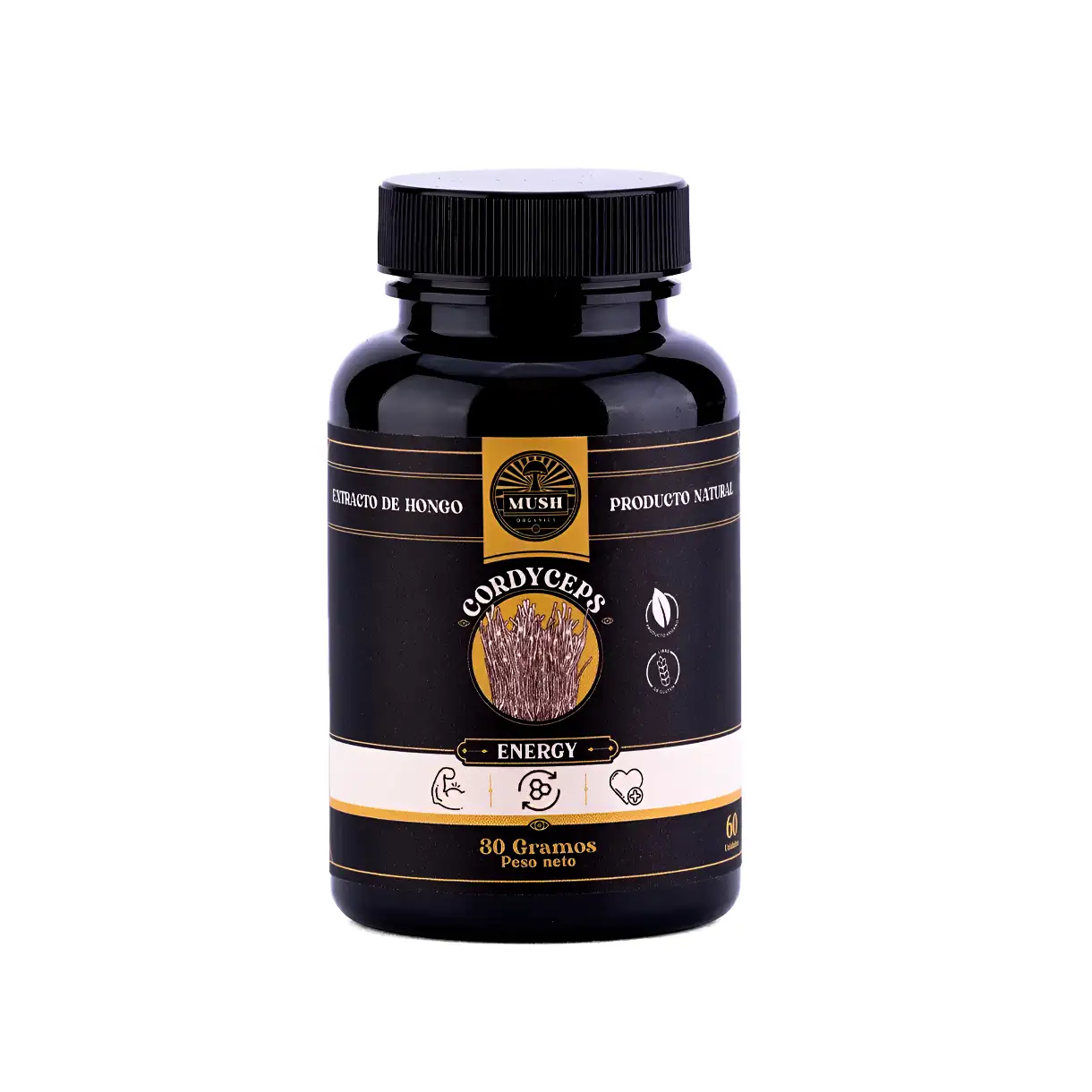 Capsulas de Cordyceps 60caps Mush