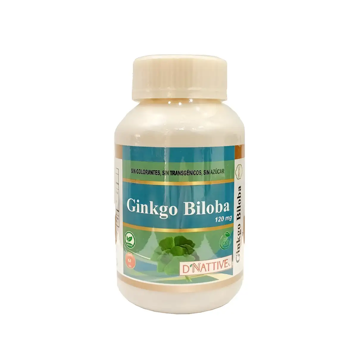Capsulas de Gingko Biloba 100caps Dnative