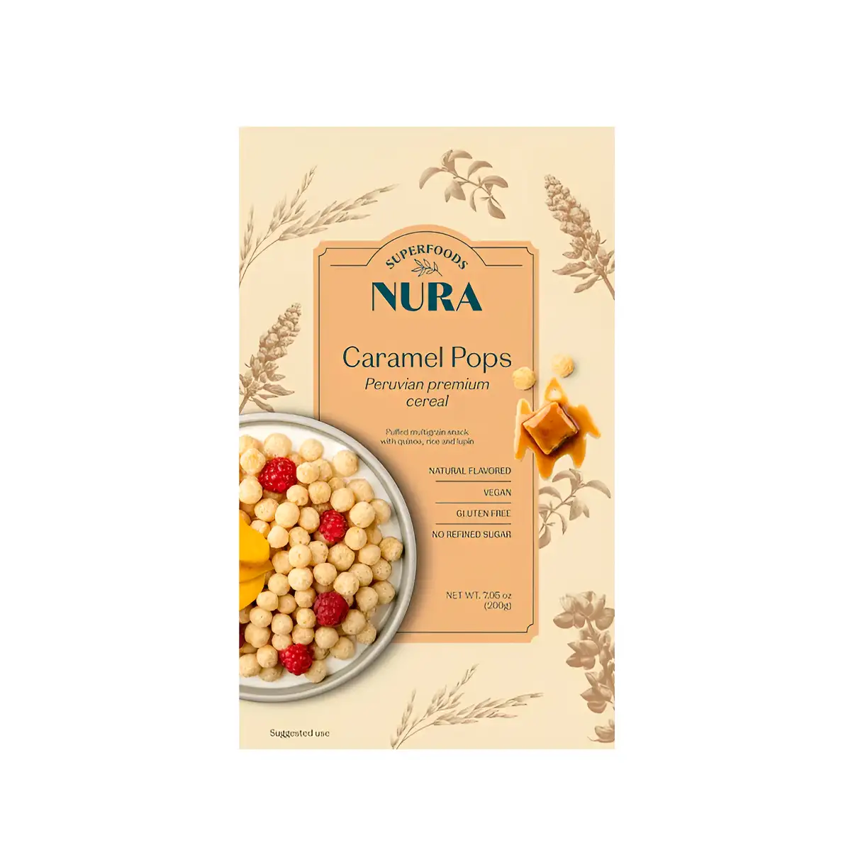 Caramel Pops 200gr NuraSuperfoods