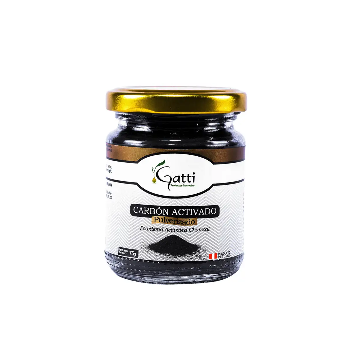 Carbón Activado 75gr Gatti