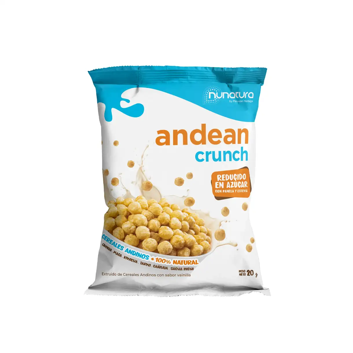 Cereal Vainilla 20gr Nunatura