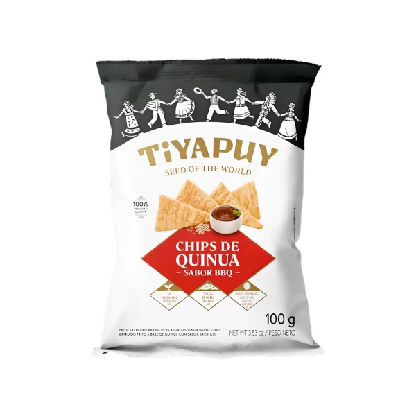 Chips de Quinua BBQ 40gr Tiyapuy
