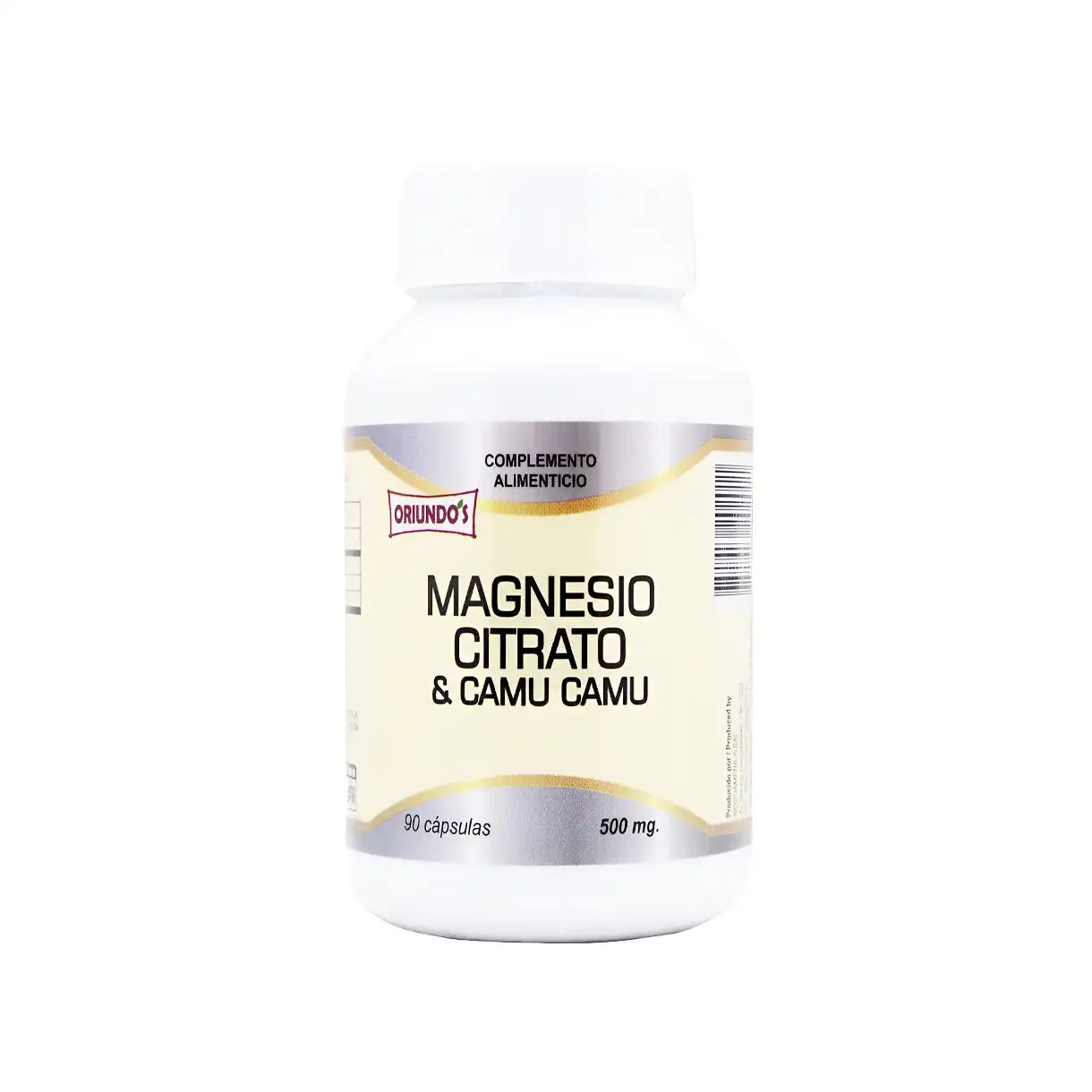 Citrato de magnesio con Camu Camu 90 caps Oriundos