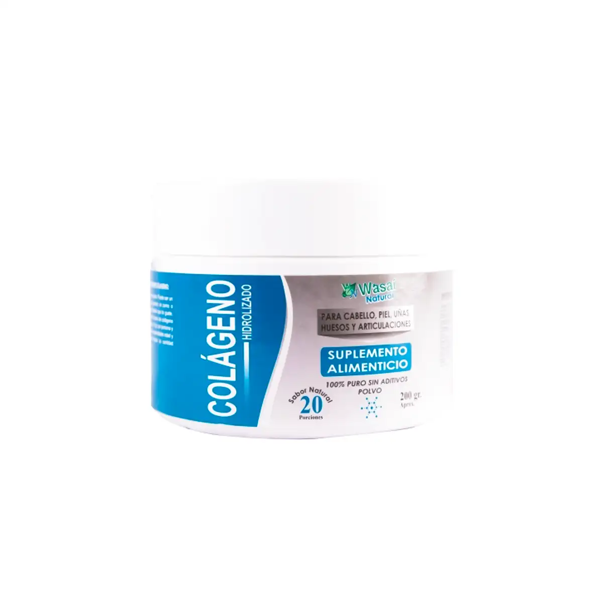 Colageno Hidrolizado 200gr WasaiNatural