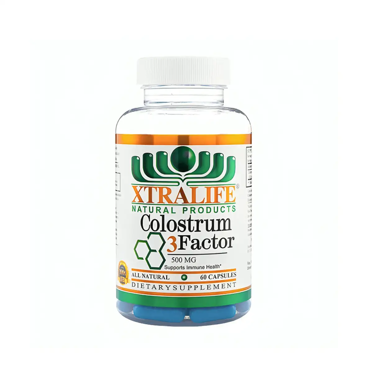 Colostrum 3 Factor 500MG 60Caps Xtralife