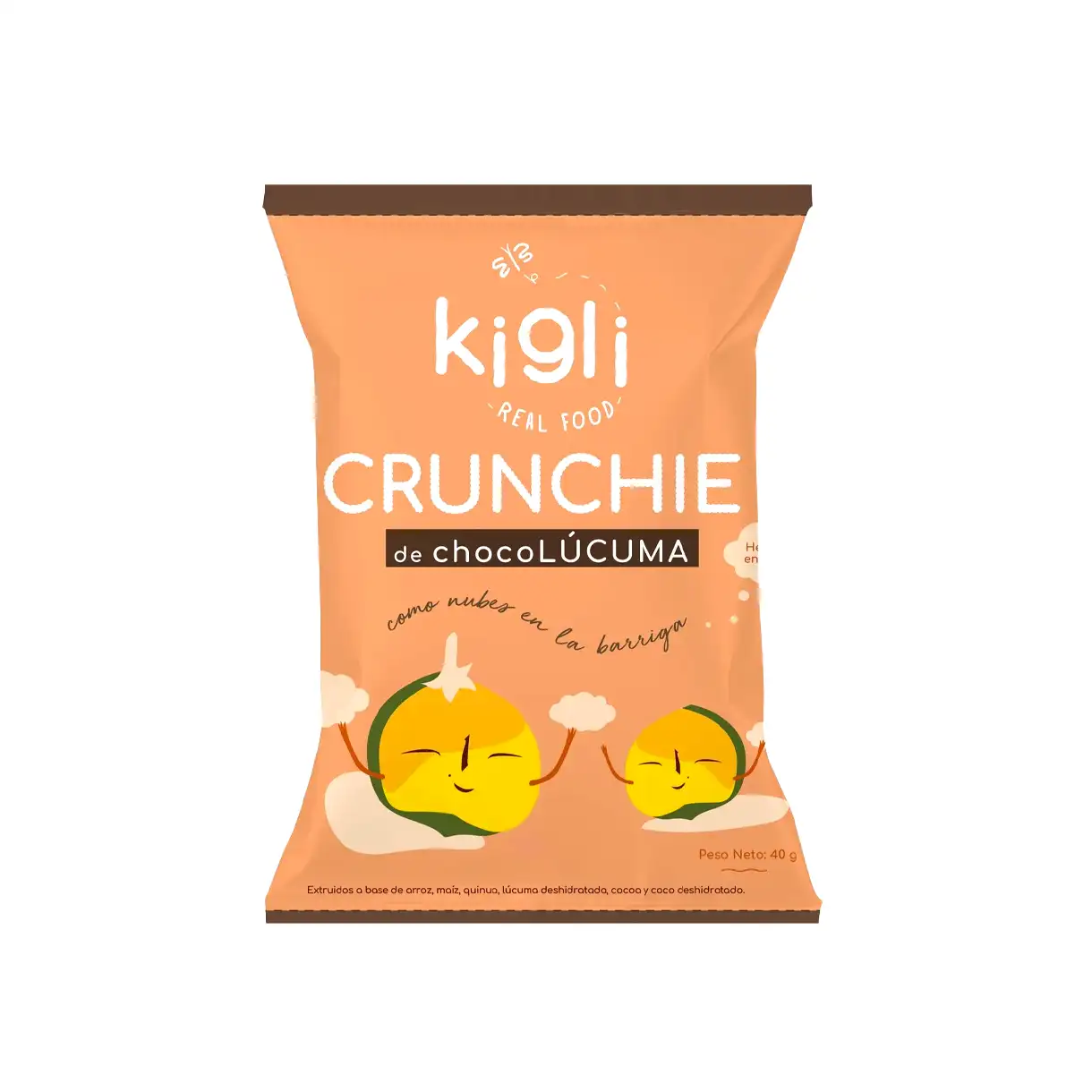 Crunchie de Chocolucuma 40gr Kigli