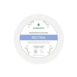 Desodorante Natural Neutral 50gr Ecolution
