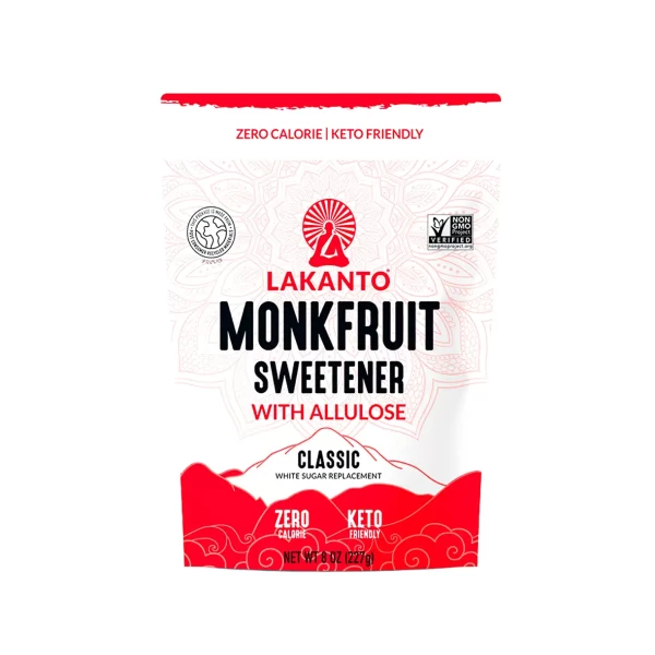 Endulzante MonkFruit & Alulosa Classic 227gr Lakanto Endulzante MonkFruit & Alulosa Classic 227gr Lakanto