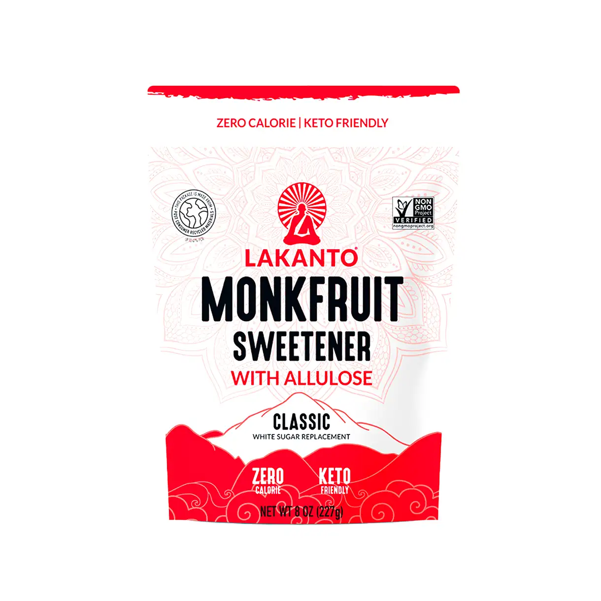 Endulzante MonkFruit & Alulosa Classic 227gr Lakanto