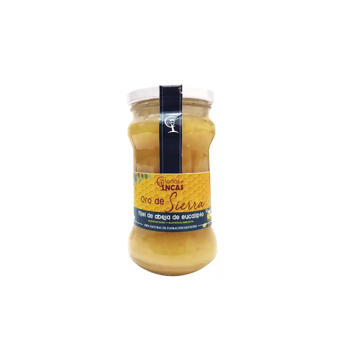 Miel de Abeja C/Eucalipto Pasta Sierra 250gr Colonos e Incas