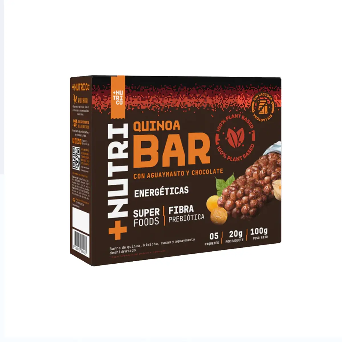 Barra Energética C/Aguaymanto 20gr NutriCo