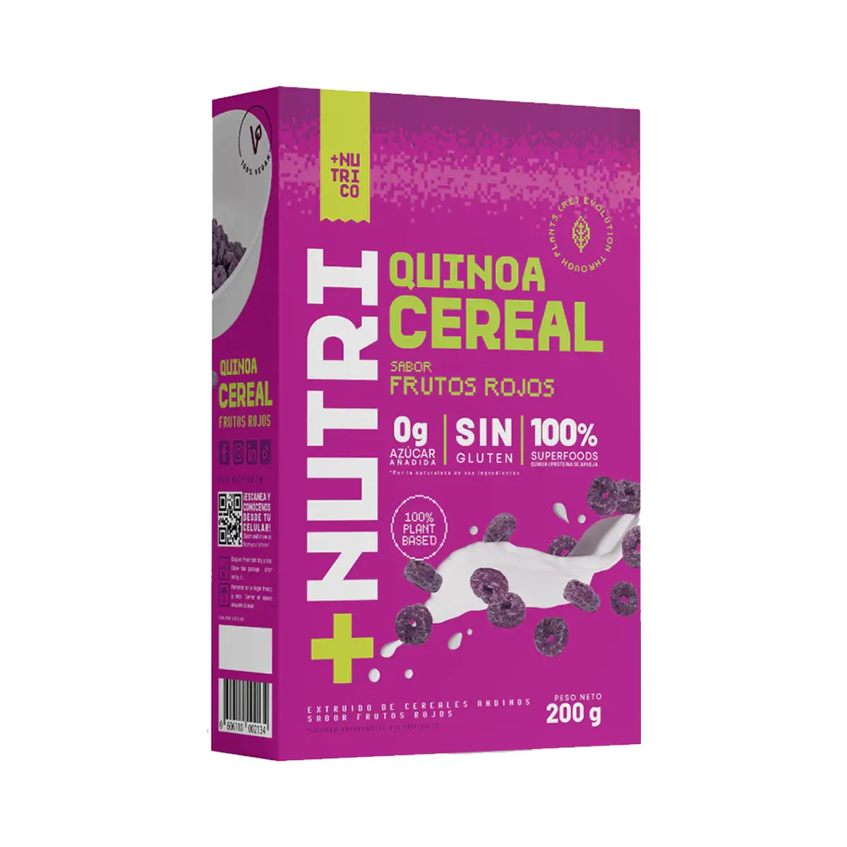Cereal de Quinua S/A Frutos Rojos