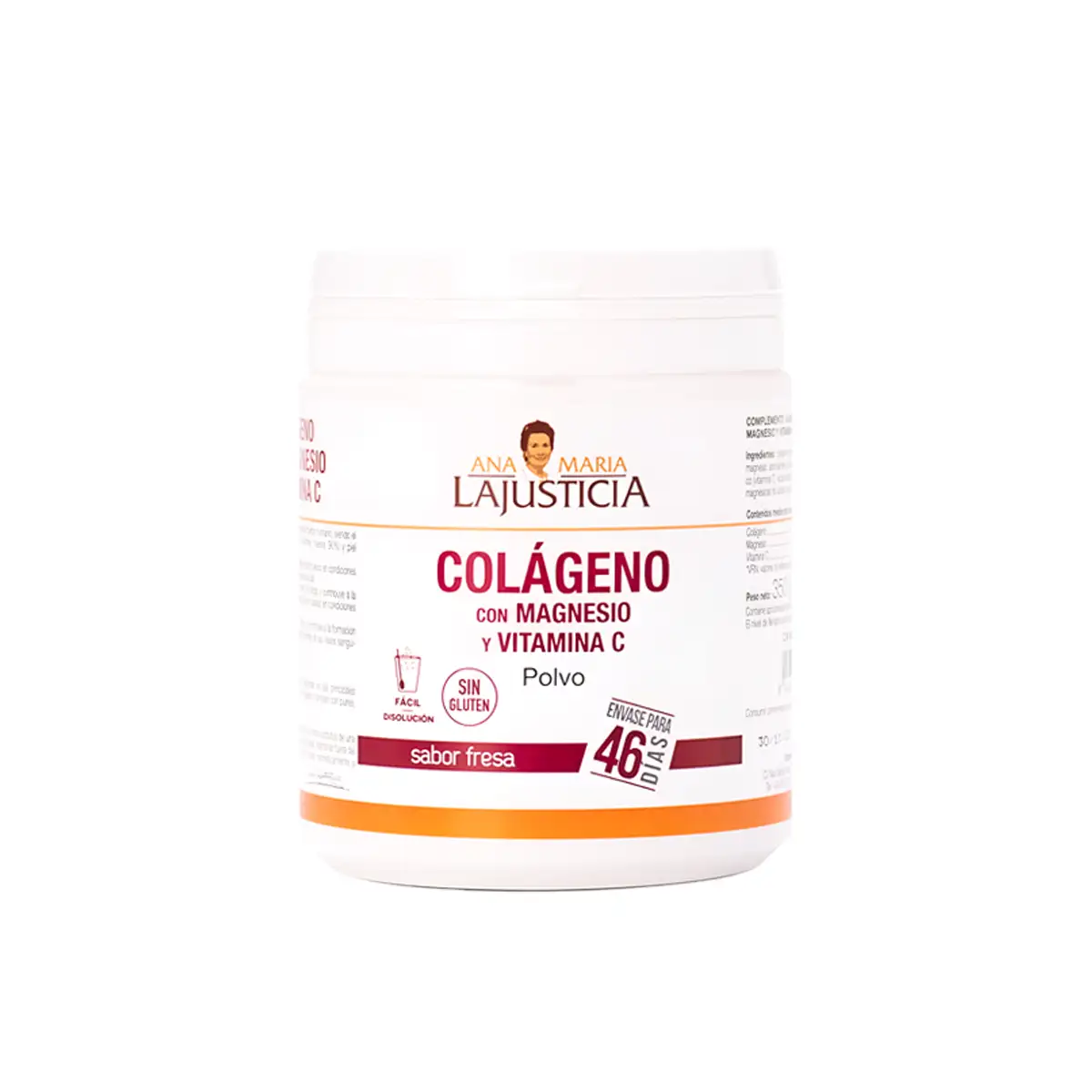 Colageno C/Magnesio + Vitamina C 350gr AnaMariaLaJusticia
