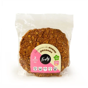 Galletones de Avena y Pecanas 90gr Fruty