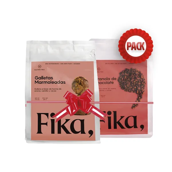 Pack Galletas Marmoleadas y Granola Chocolate Fika