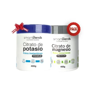 Pack Citrato Magnesio y Potasio 400gr SmartBlends