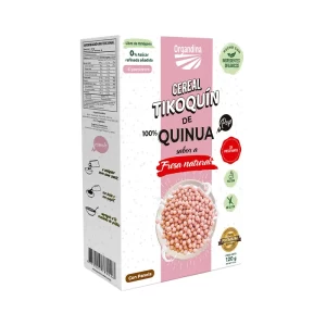 Cereal Pop de Quinua C/Fresa 120gr Organdina - Imagen 1