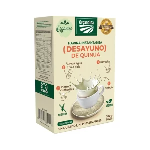 Harina de Quinua Instantanea Desayuno 300gr Organdina - Imagen 1