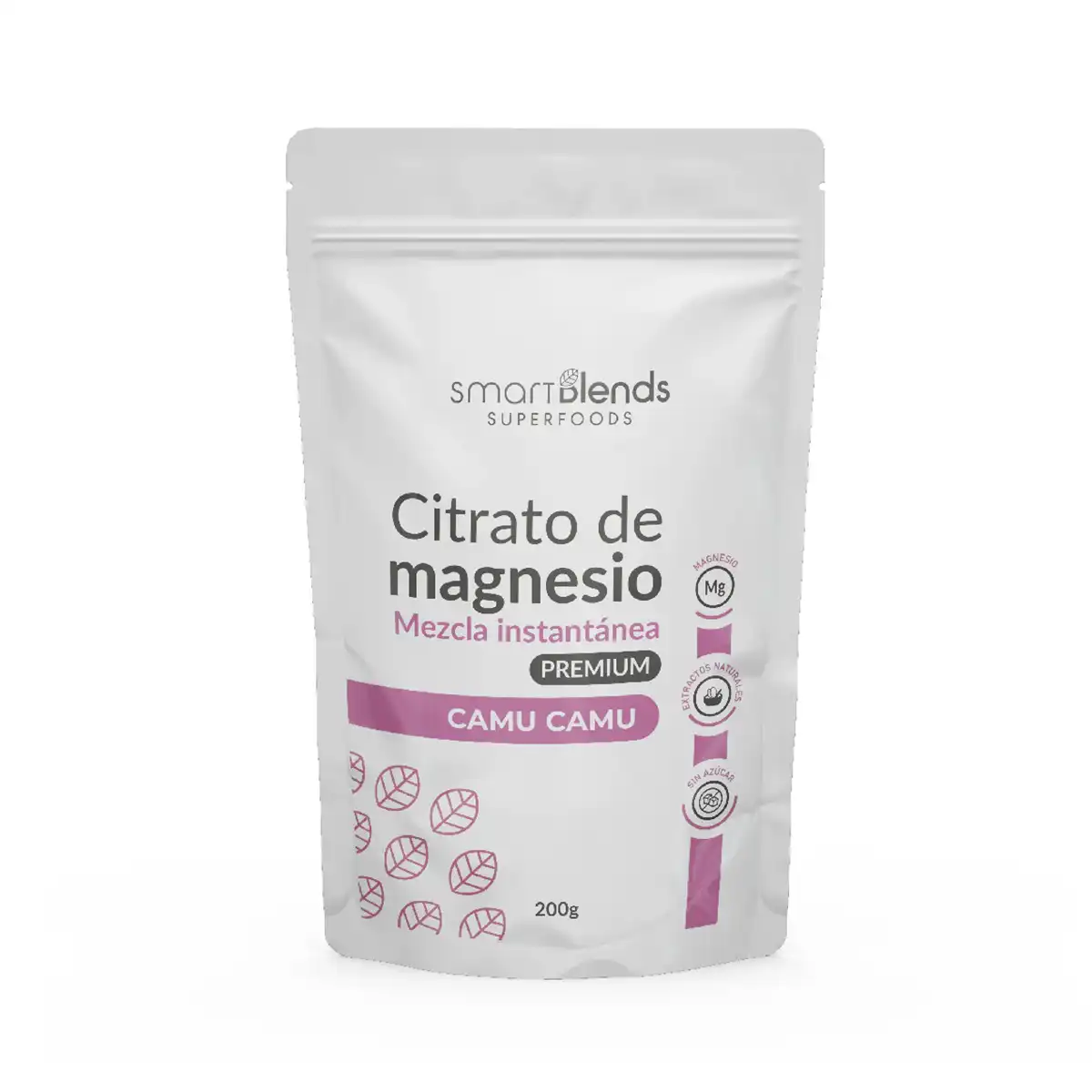 Citrato de Magnesio Premium /Camu Camu 200gr SmartBlends