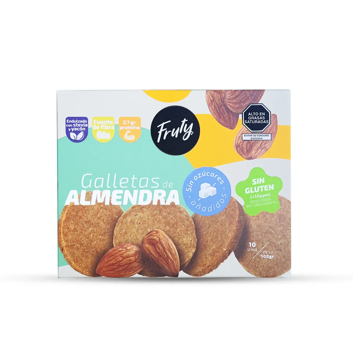 Galletas de Almendras GF 100gr Fruty