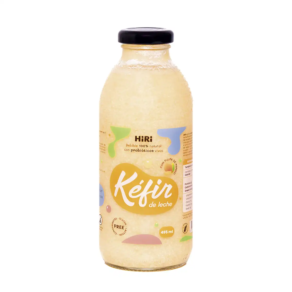 Kefir de Leche C/Mango 490ml Hiri
