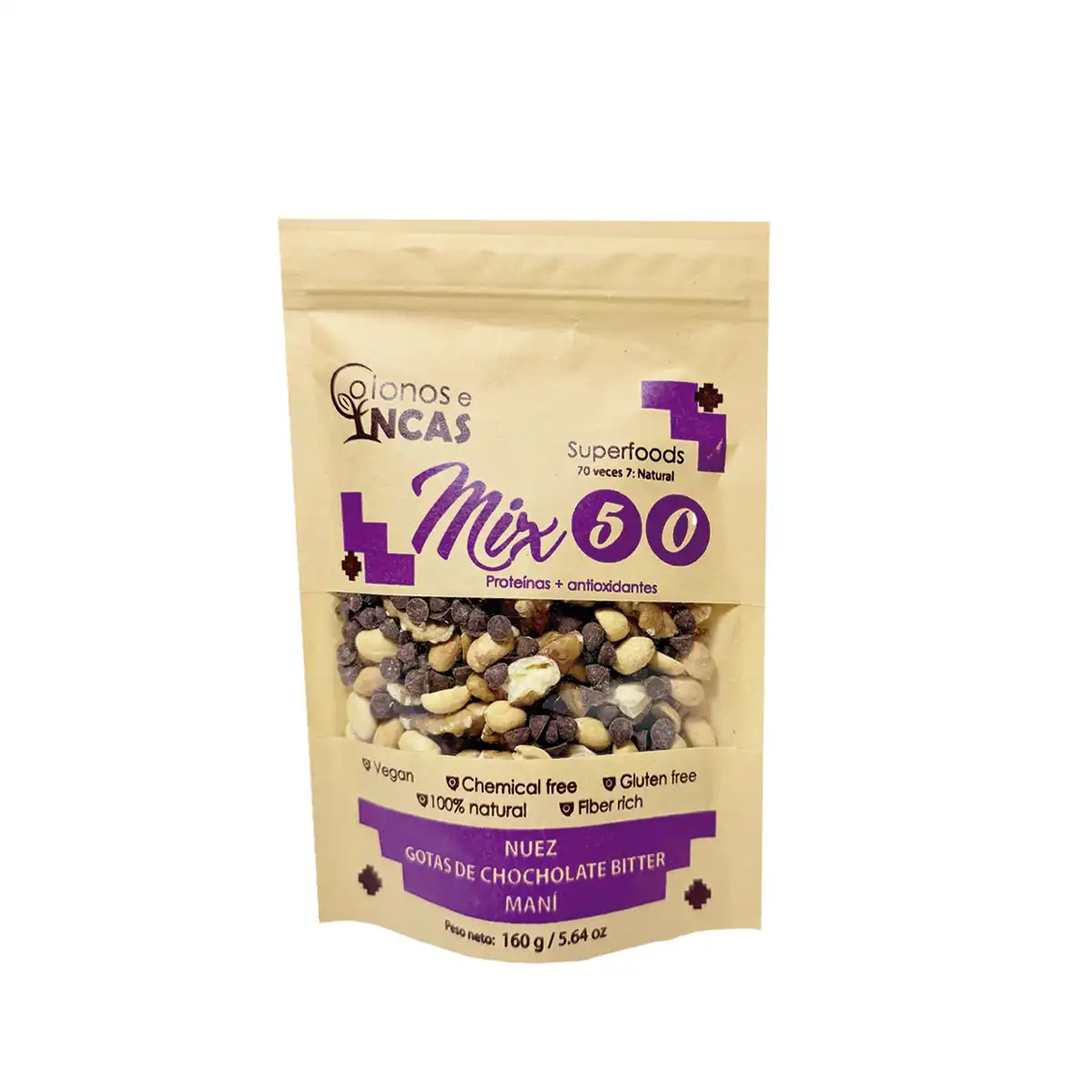 Mix 50 160gr ColonoseIncas