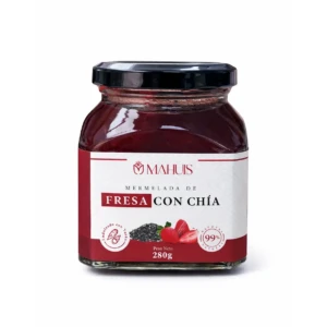 Mermelada de Fresa C/Yacon 280gr Mahuis