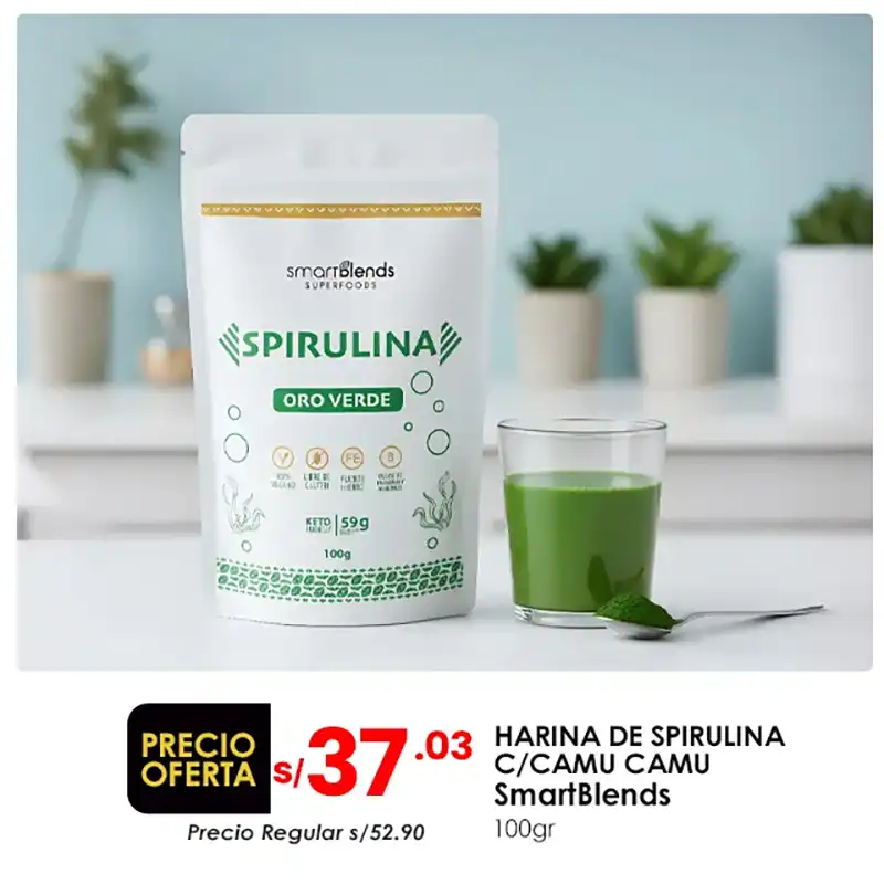 Harina de Spirulina Movil