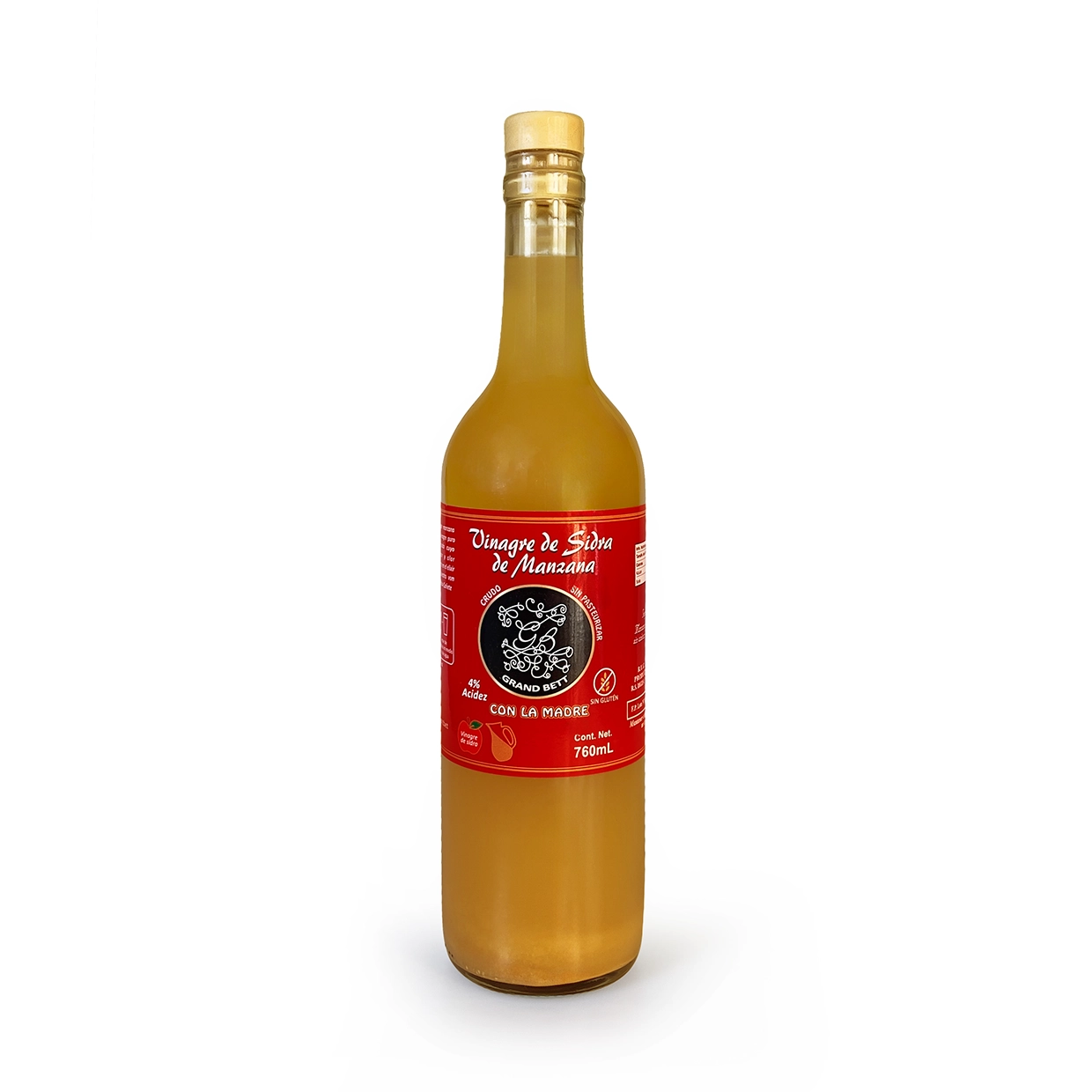 Vinagre Sidra de Manzana 760ml Grand Bett