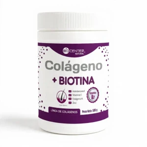 Colágeno C/Biotina 500gr Biocenter