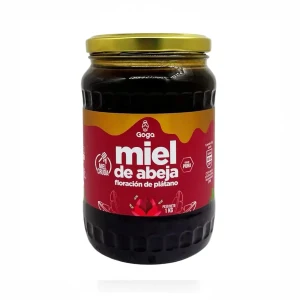 Miel de Abeja Cruda floración de platano 1kg Goga
