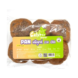 Pan Integral con Chía 470gr Calypso